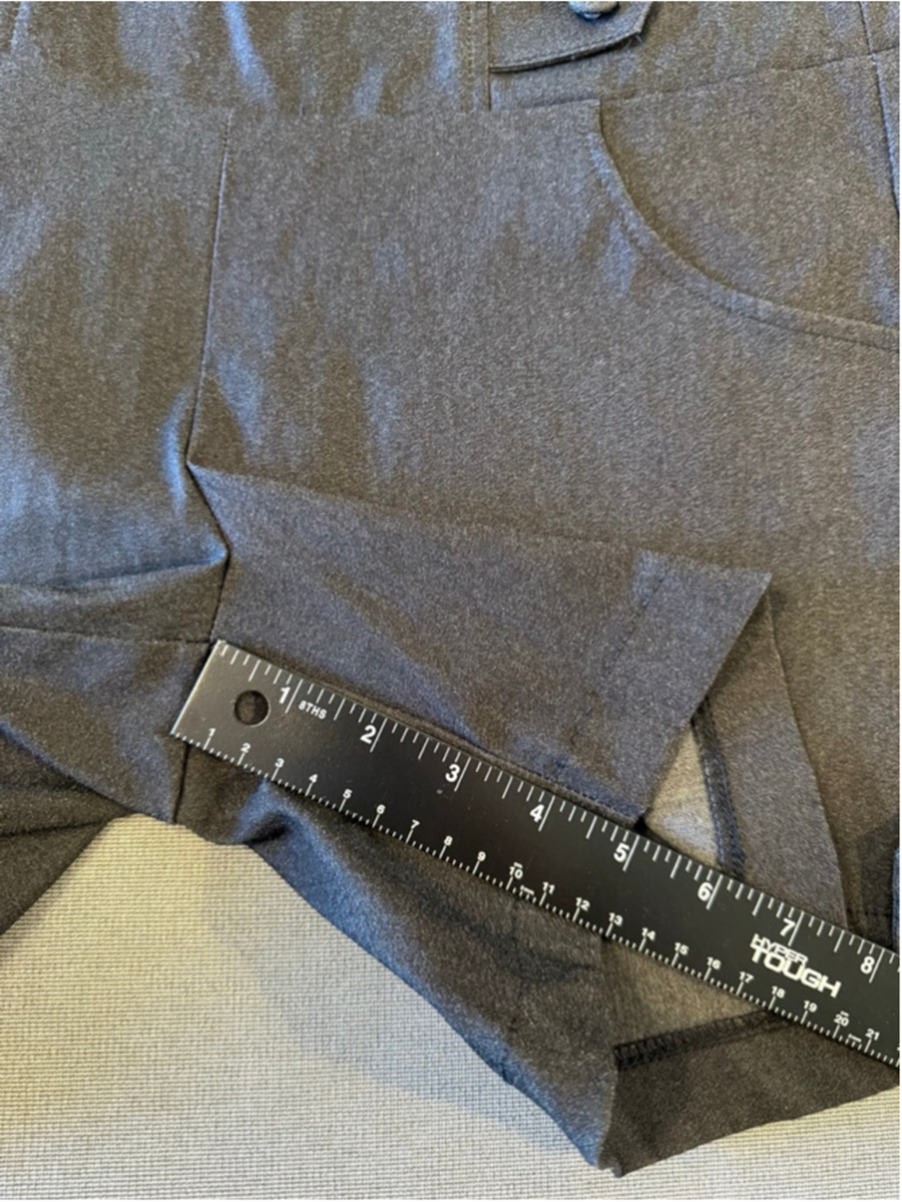 One5One Women's shorts Black/Charcoal Size Medium - Picture 4 of 6